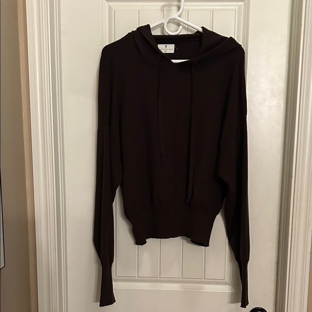 Women's Brown Turtleneck Sweater